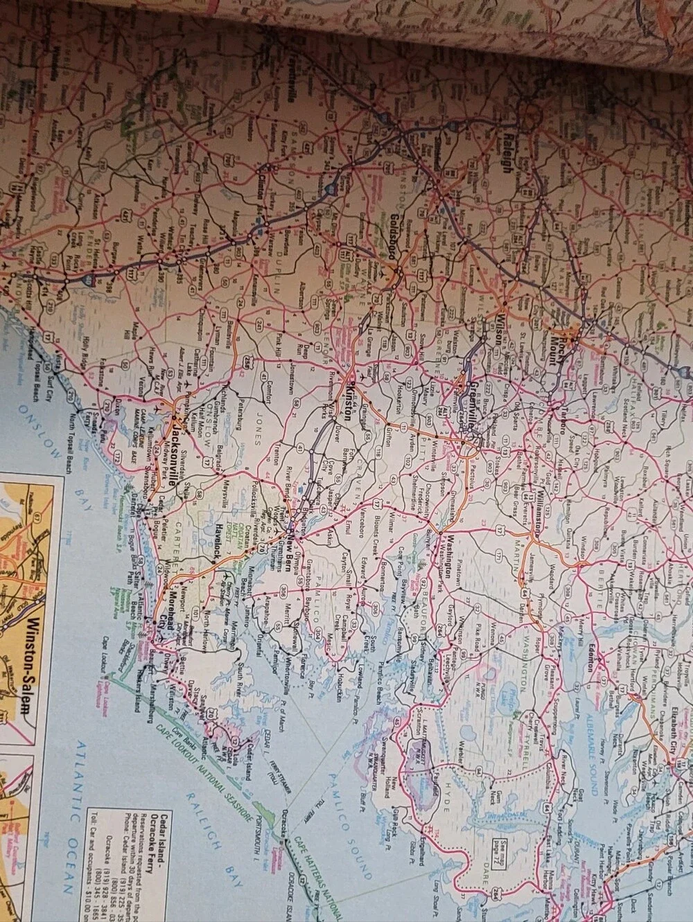 Allstate Road Atlas - Blue & Orange Cover